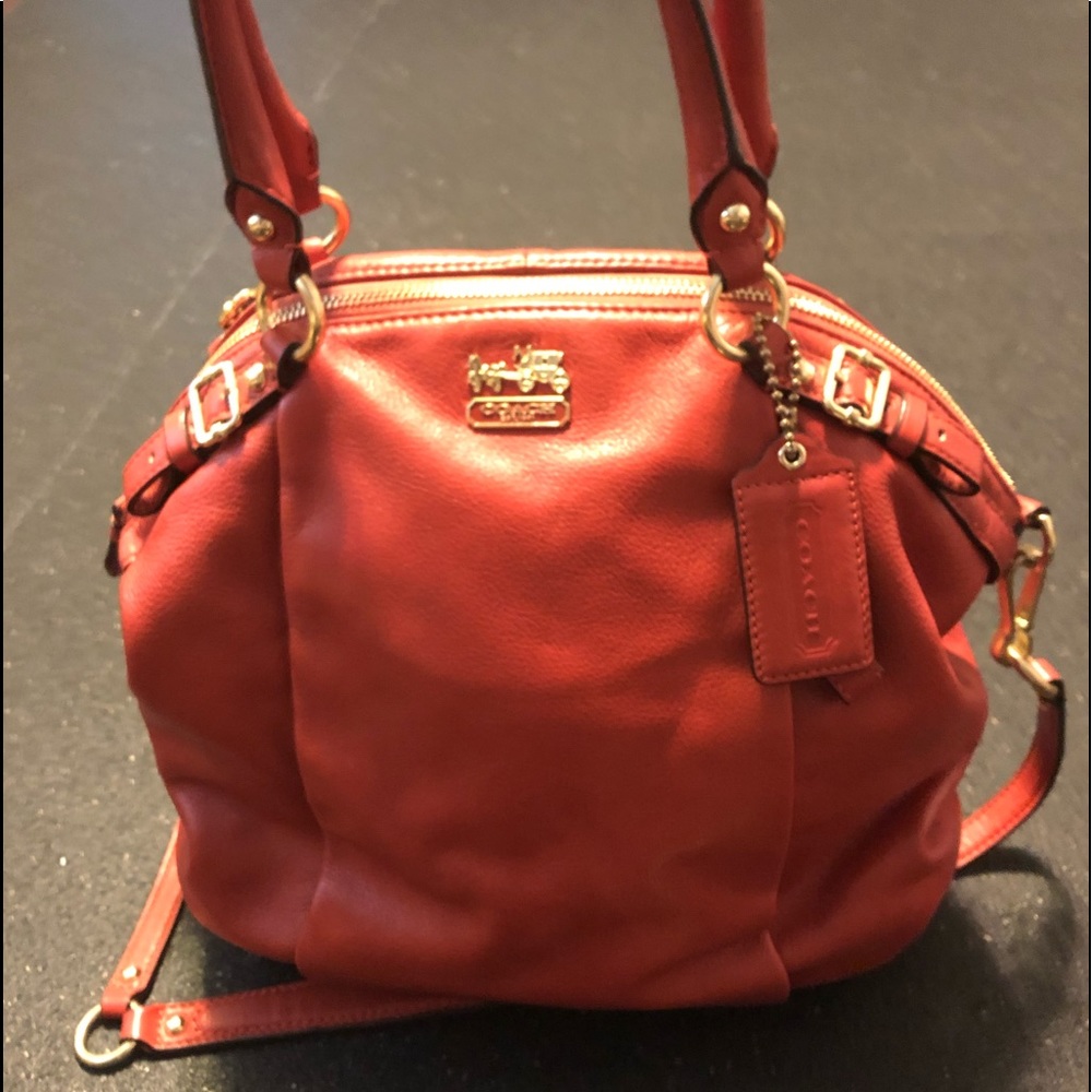 Authentic Supple Leather COACH purse